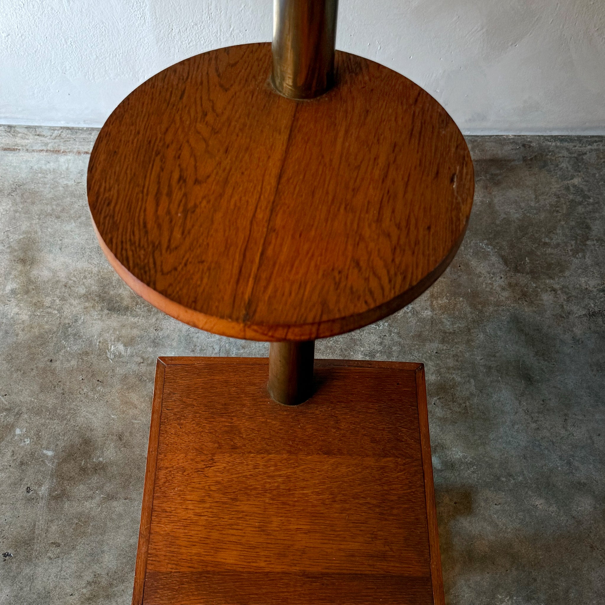Oak Floor Lamp