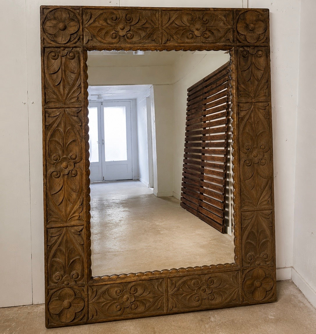 Carved Mirror