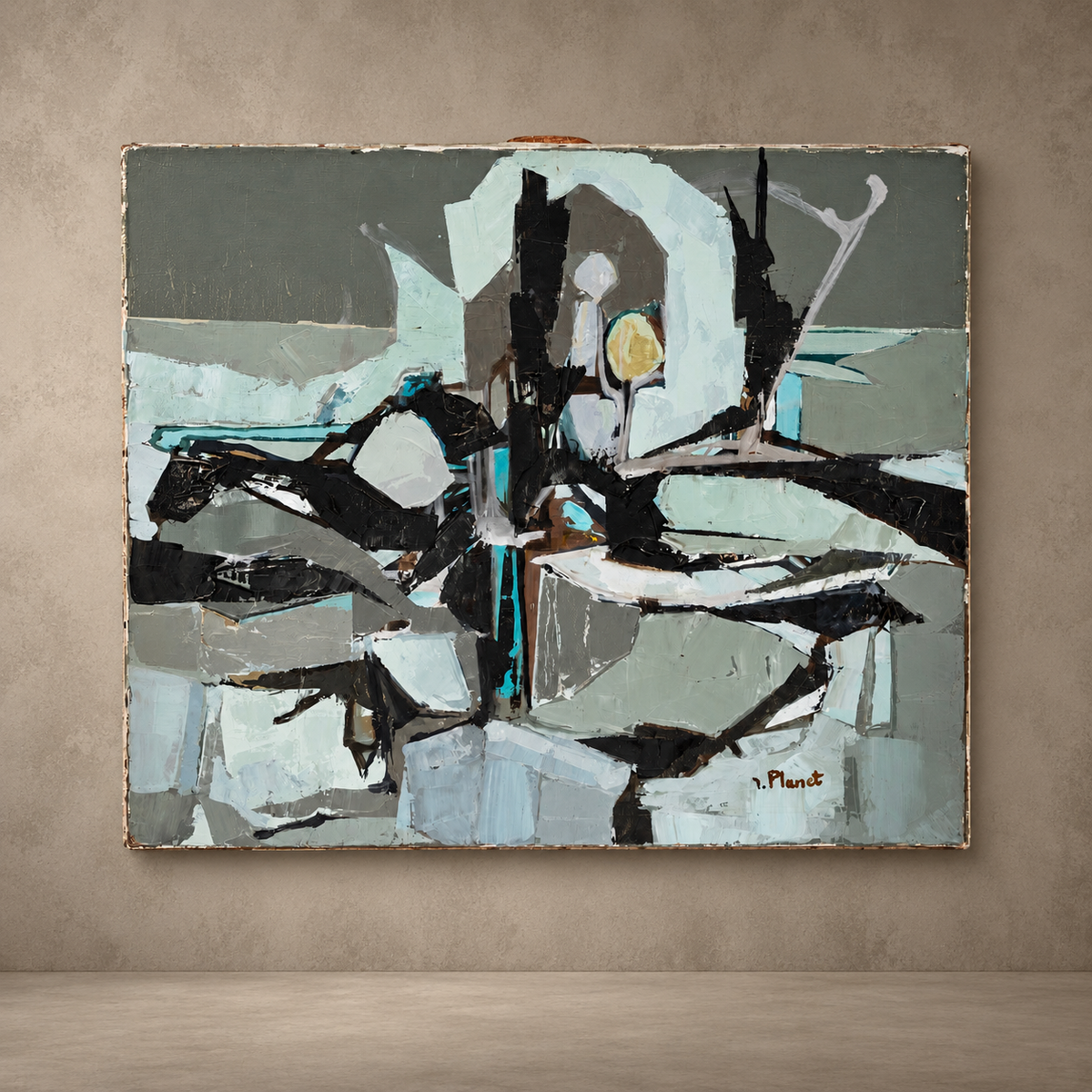 Abstract Oil Painting