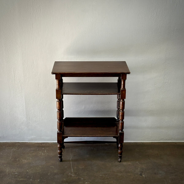 Ebonized Oak End Table by Liberty and Co.