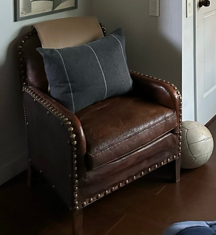 Leather Club Chair
