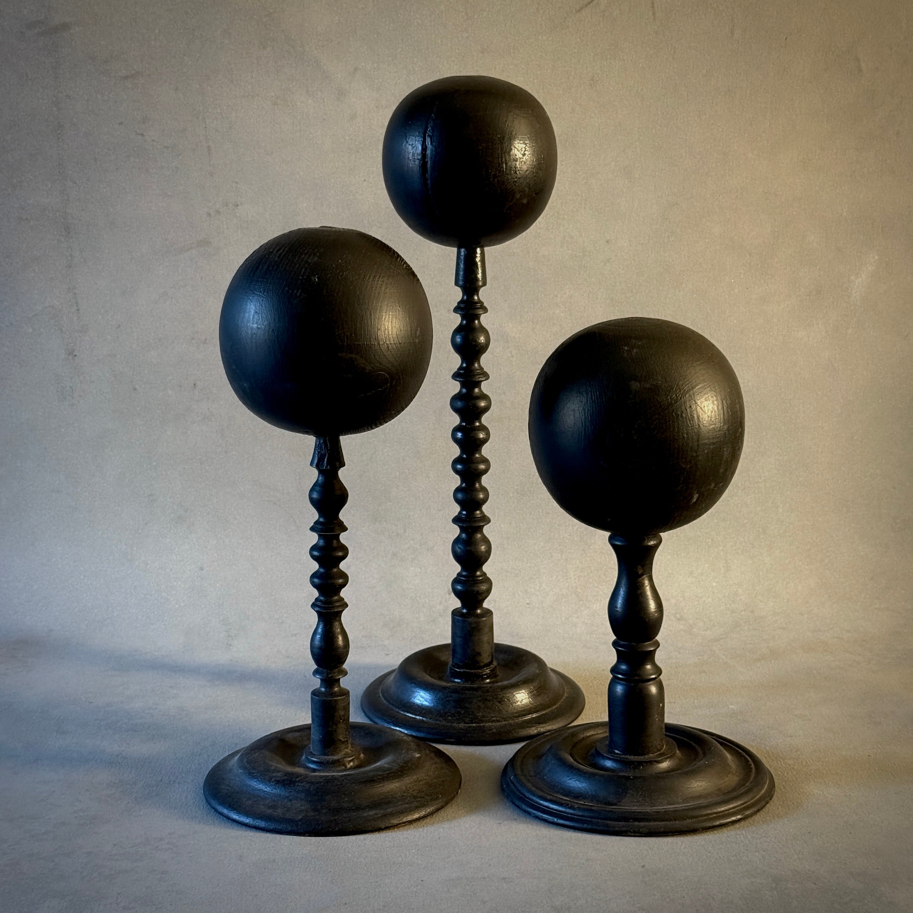 Three Spheres On Stands