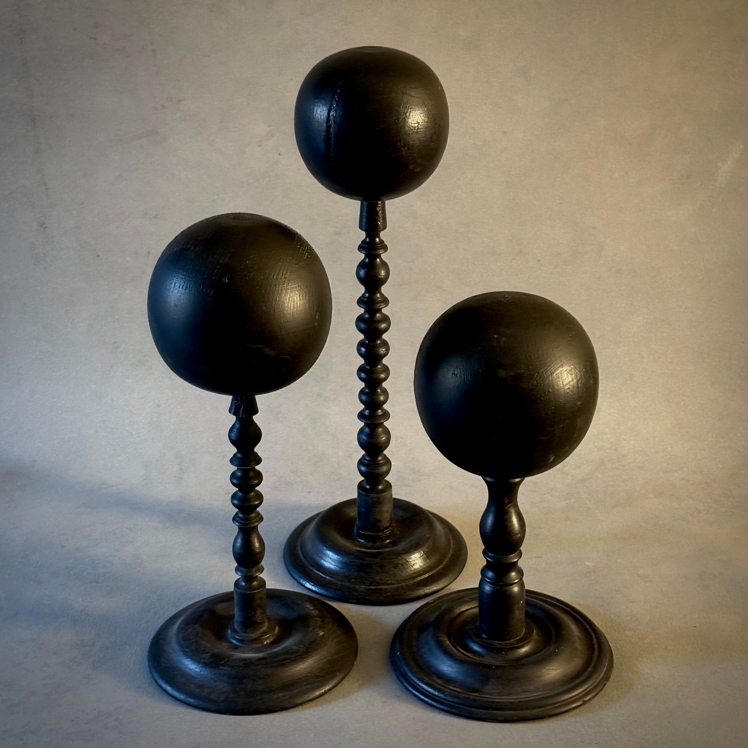 Three Spheres On Stands