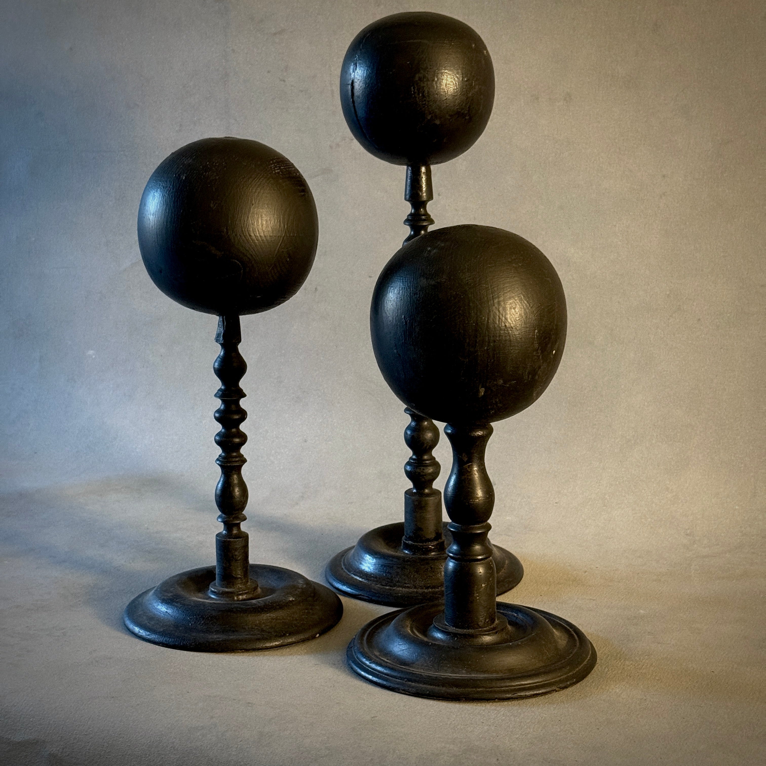 Three Spheres On Stands