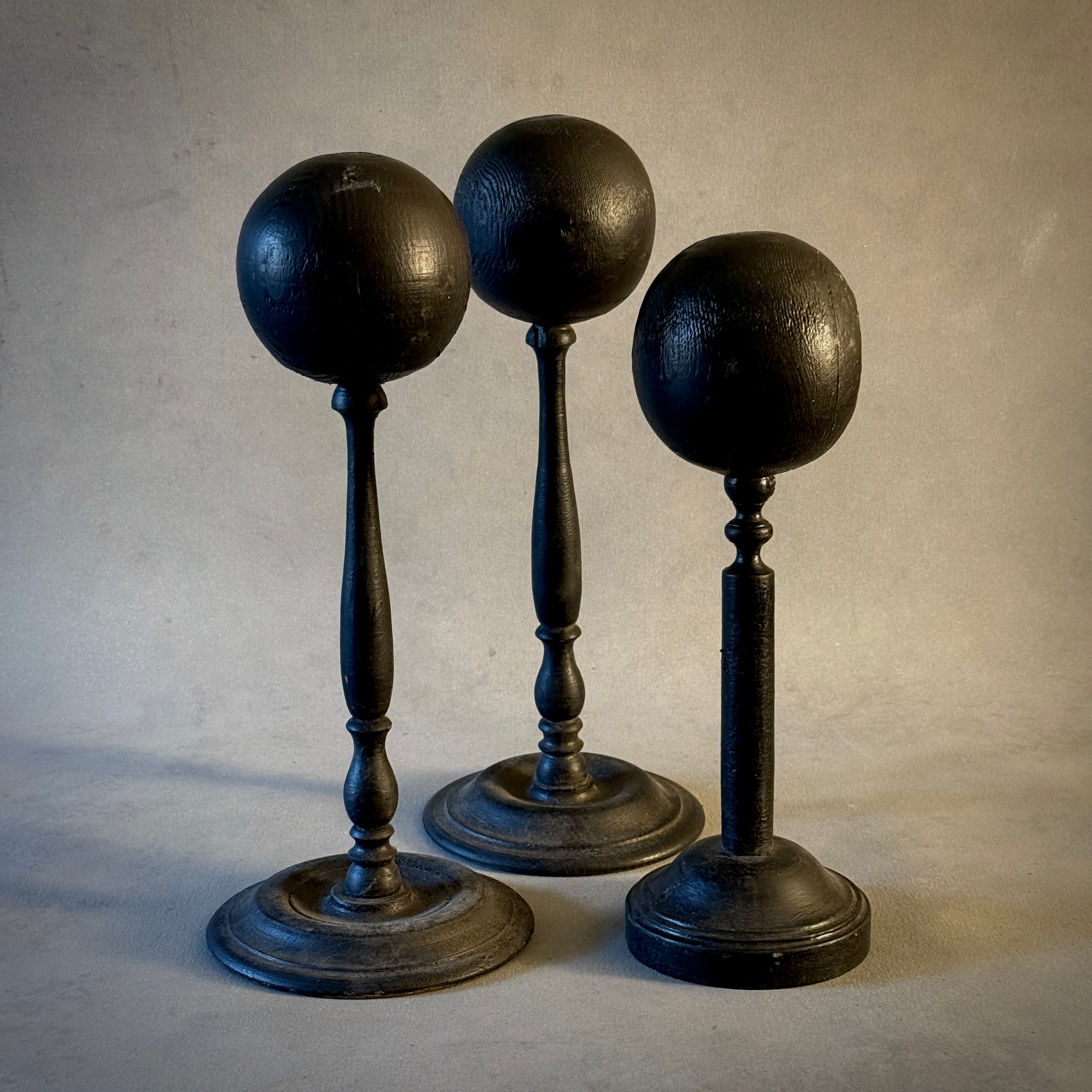 Three Spheres On Stands