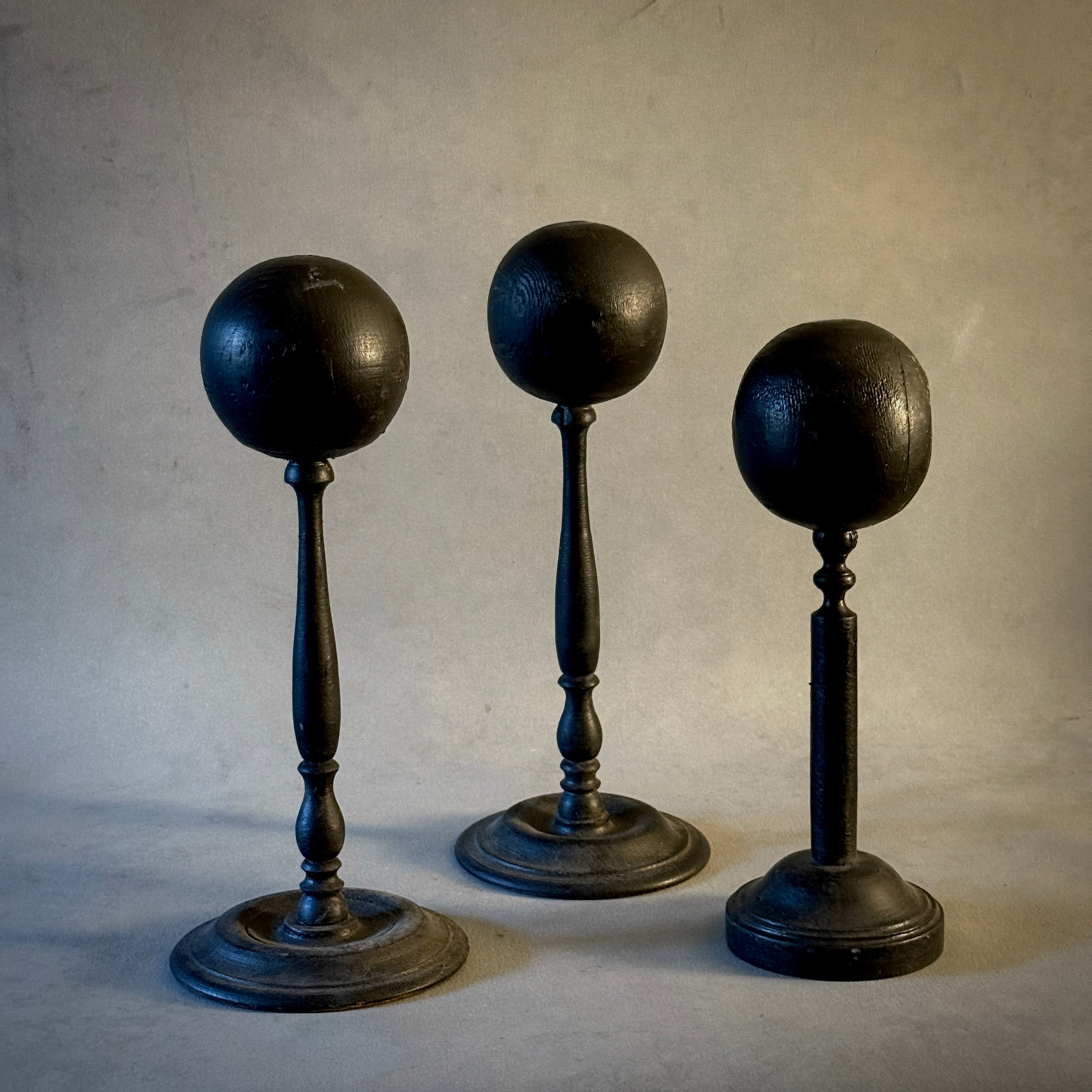 Three Spheres On Stands