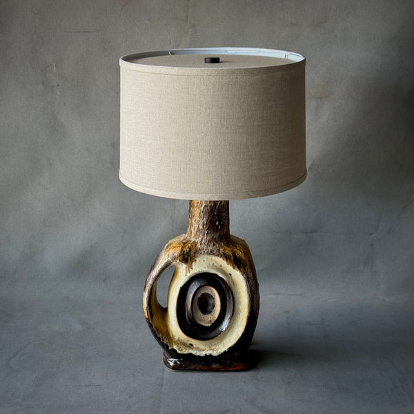 Large ceramic lamp