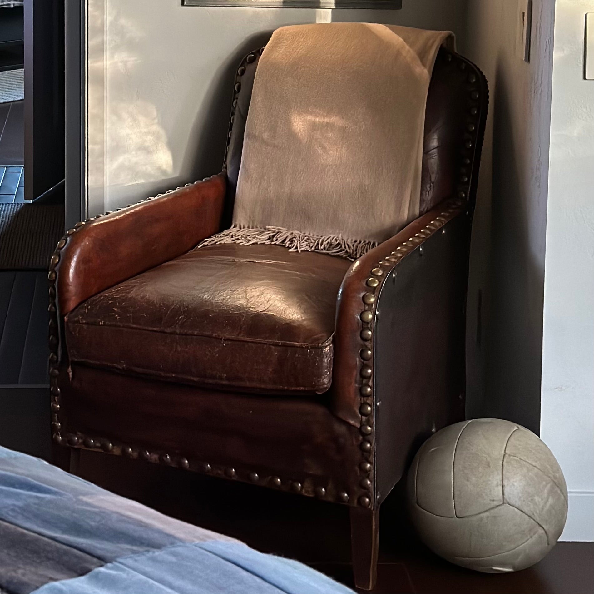 Leather Club Chair