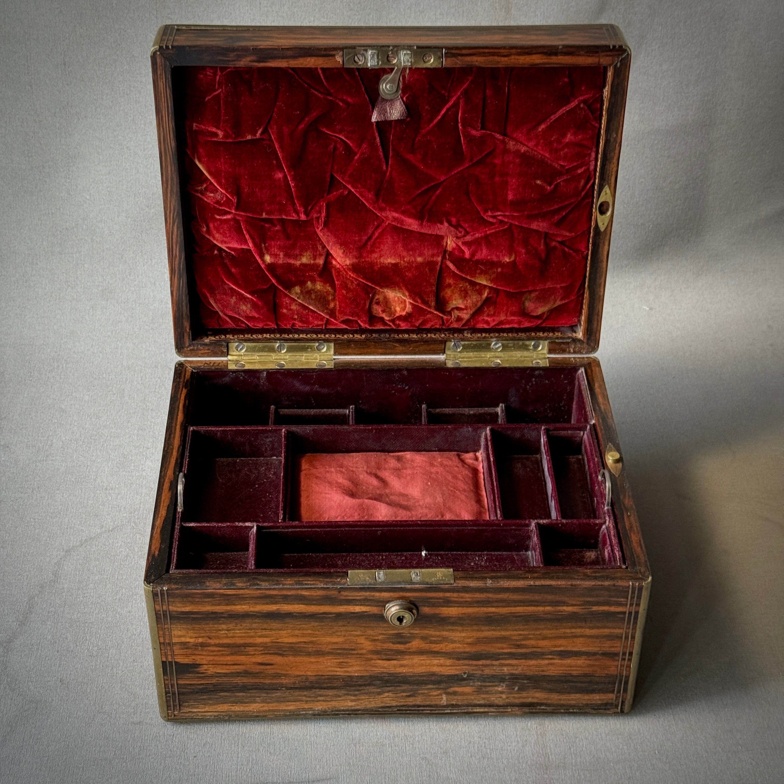 Box With Brass Trim