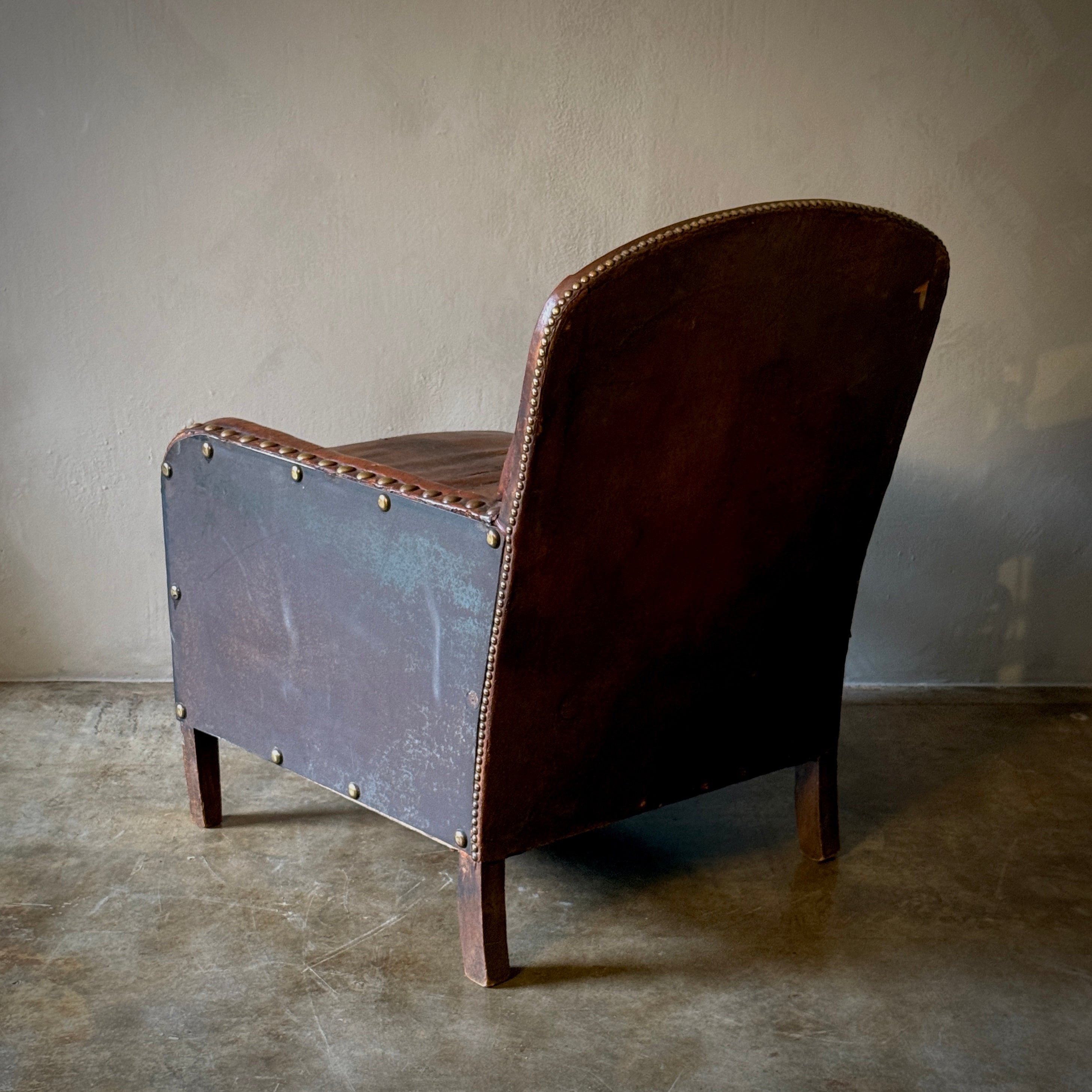 Leather Club Chair