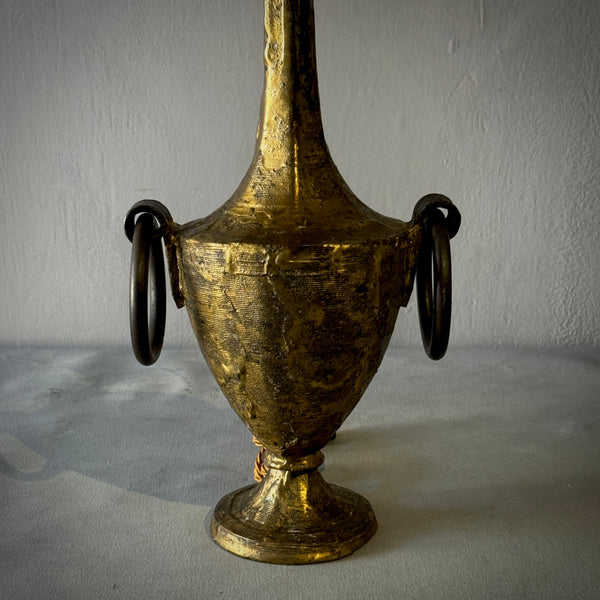 Brass and Iron Lamp