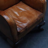 Leather Wingback Armchair