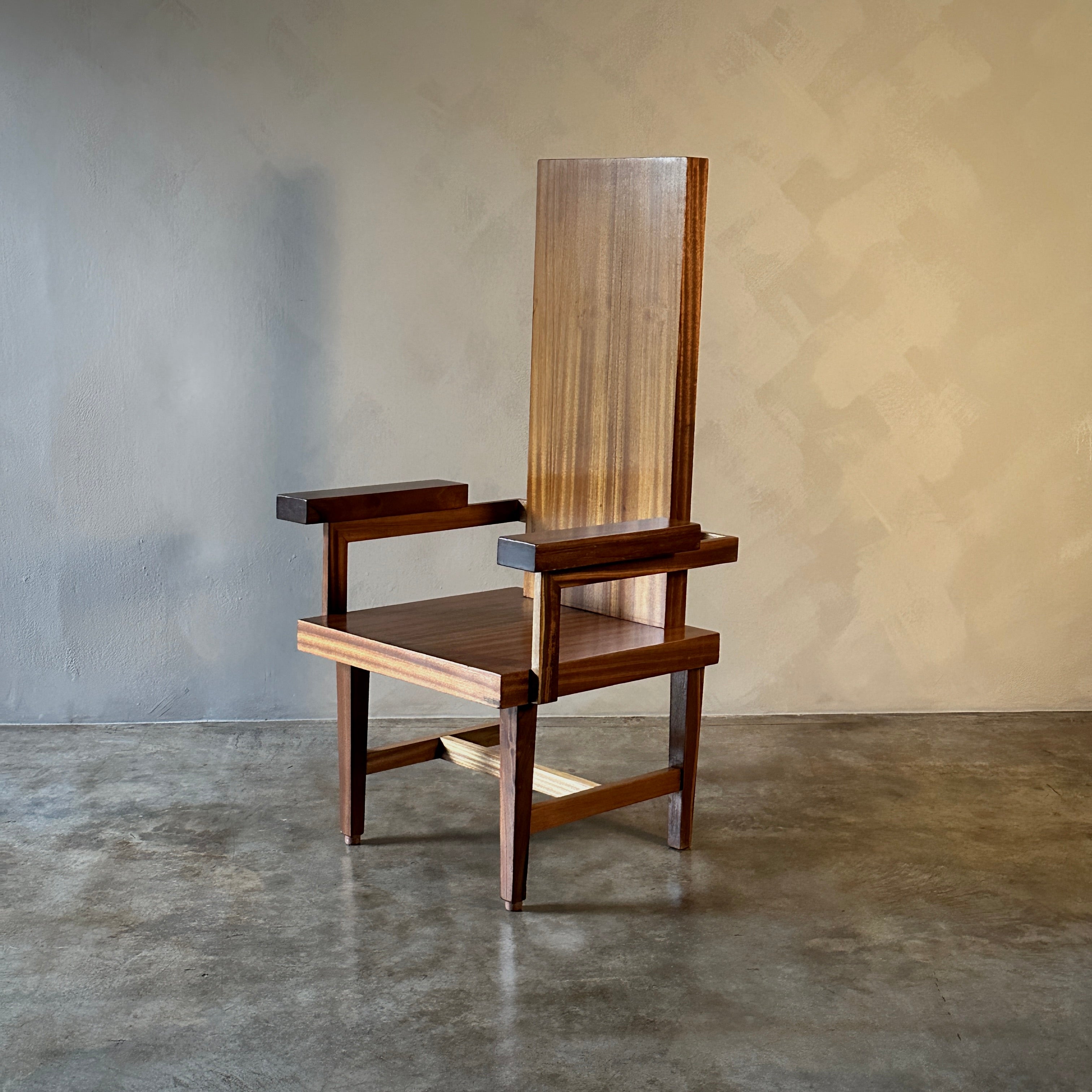 Pair of High Back Chairs