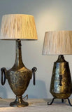 Large Pair Blue Vases