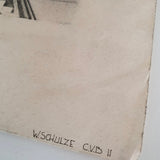 W. Schulze Architectural Charcoal Study