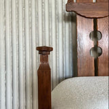 Sculptural Chair With Shelf