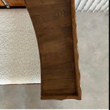 Sculptural Chair With Shelf