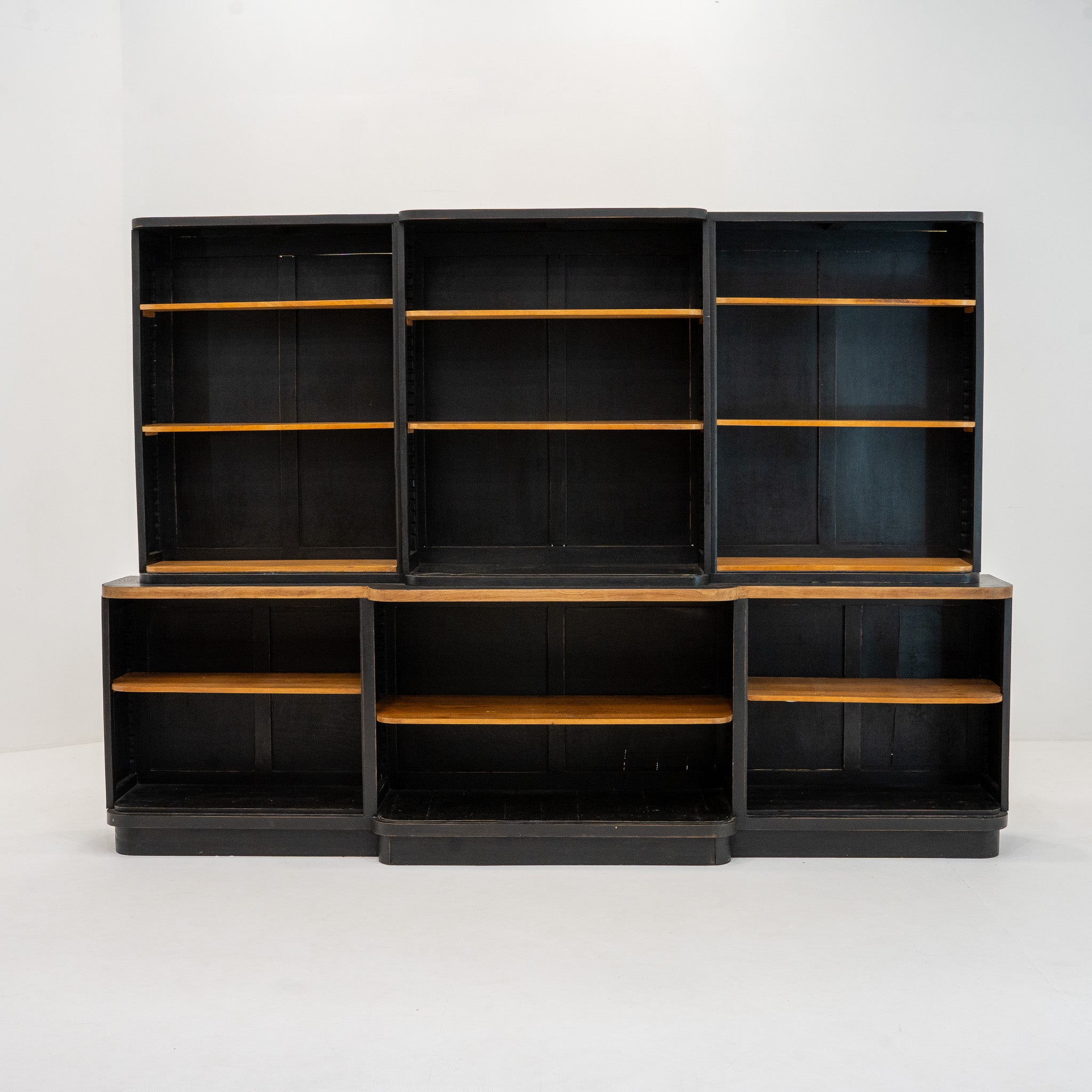 Ebonised Bookcase