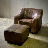 De Sede Armchair and Ottoman