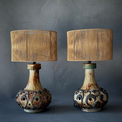 Pair of Ceramic Lamps