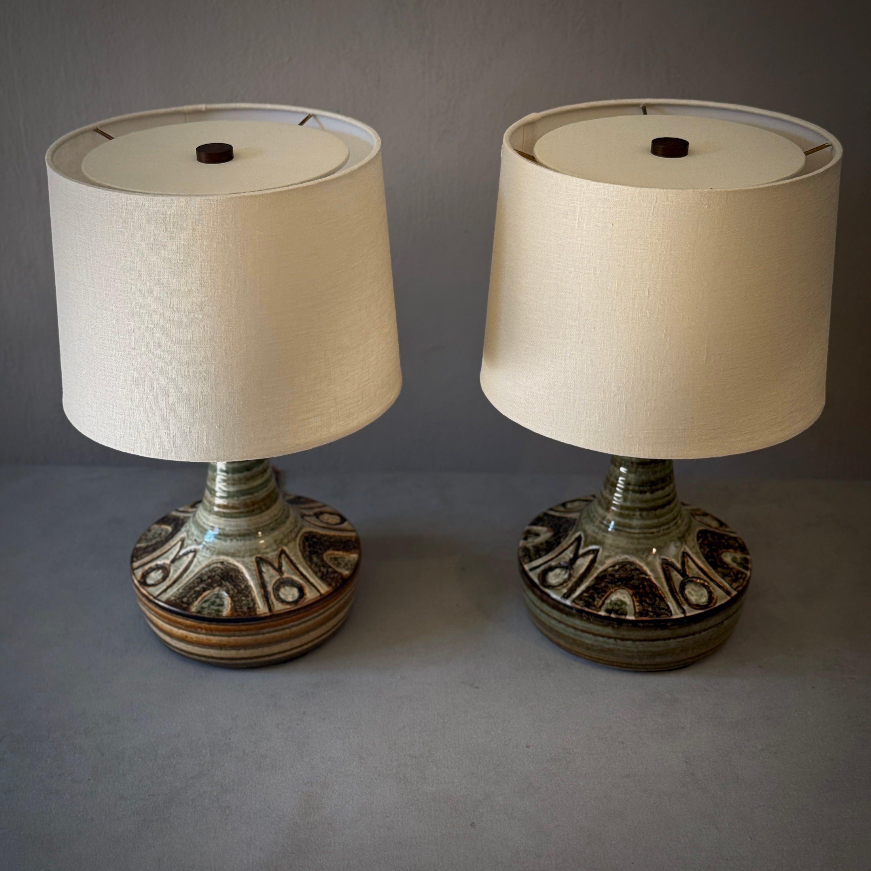 Pair of Ceramic Lamps