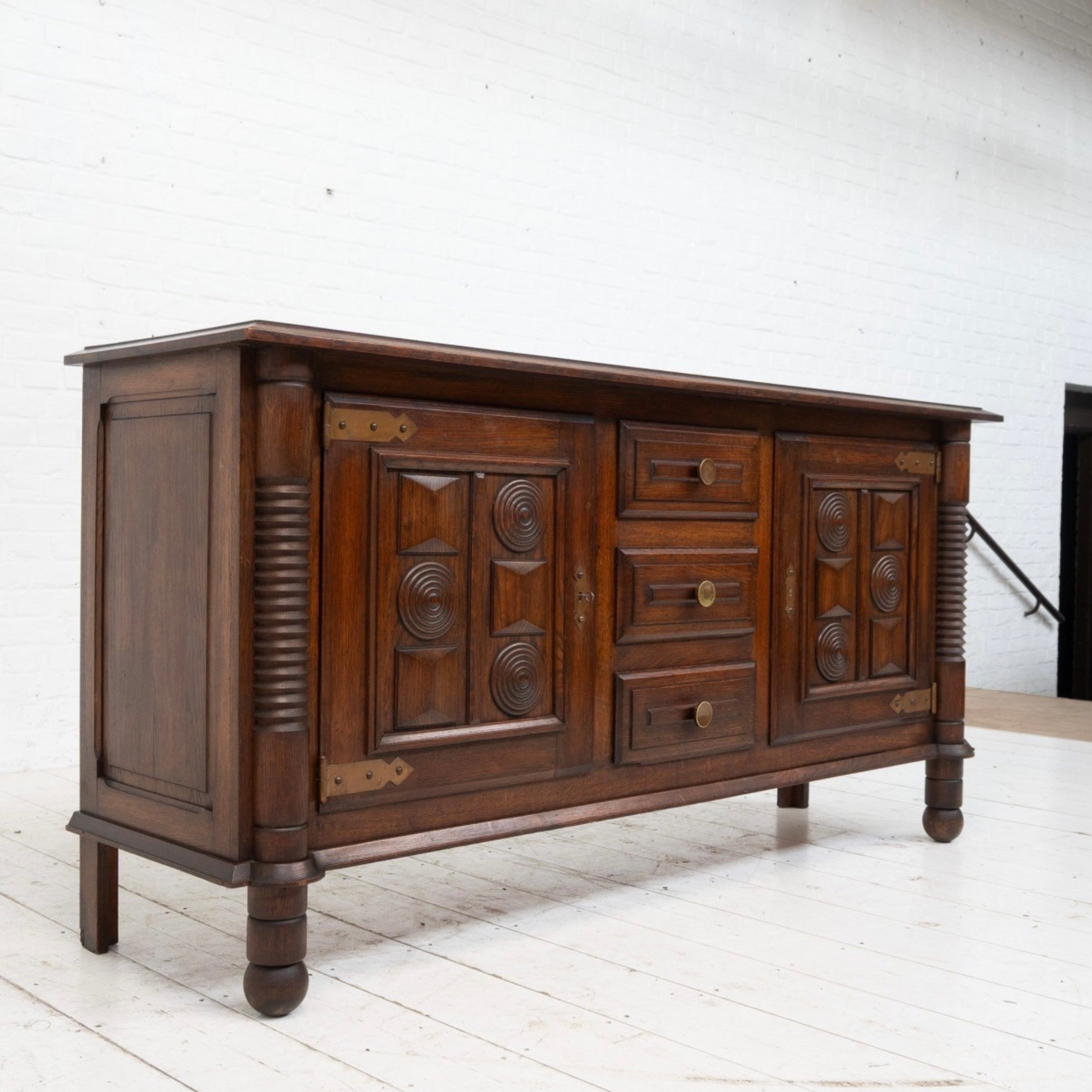 Solid Oak Sideboard