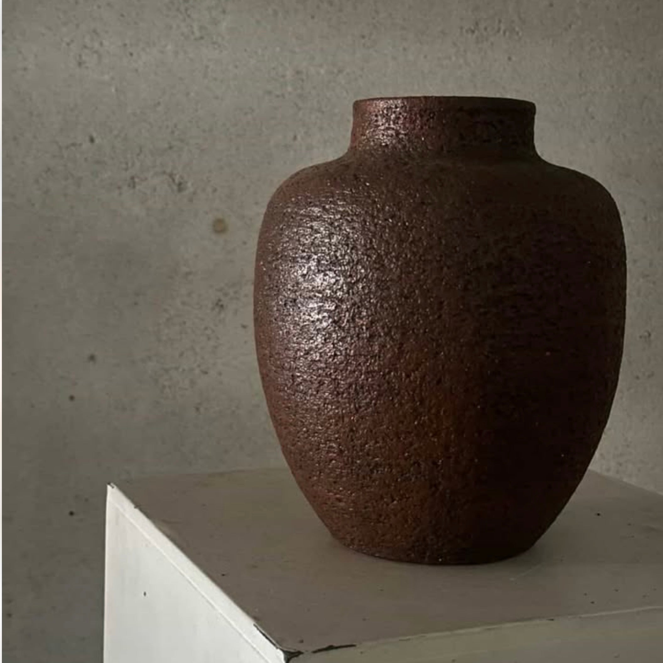 Brown Ceramic Vase