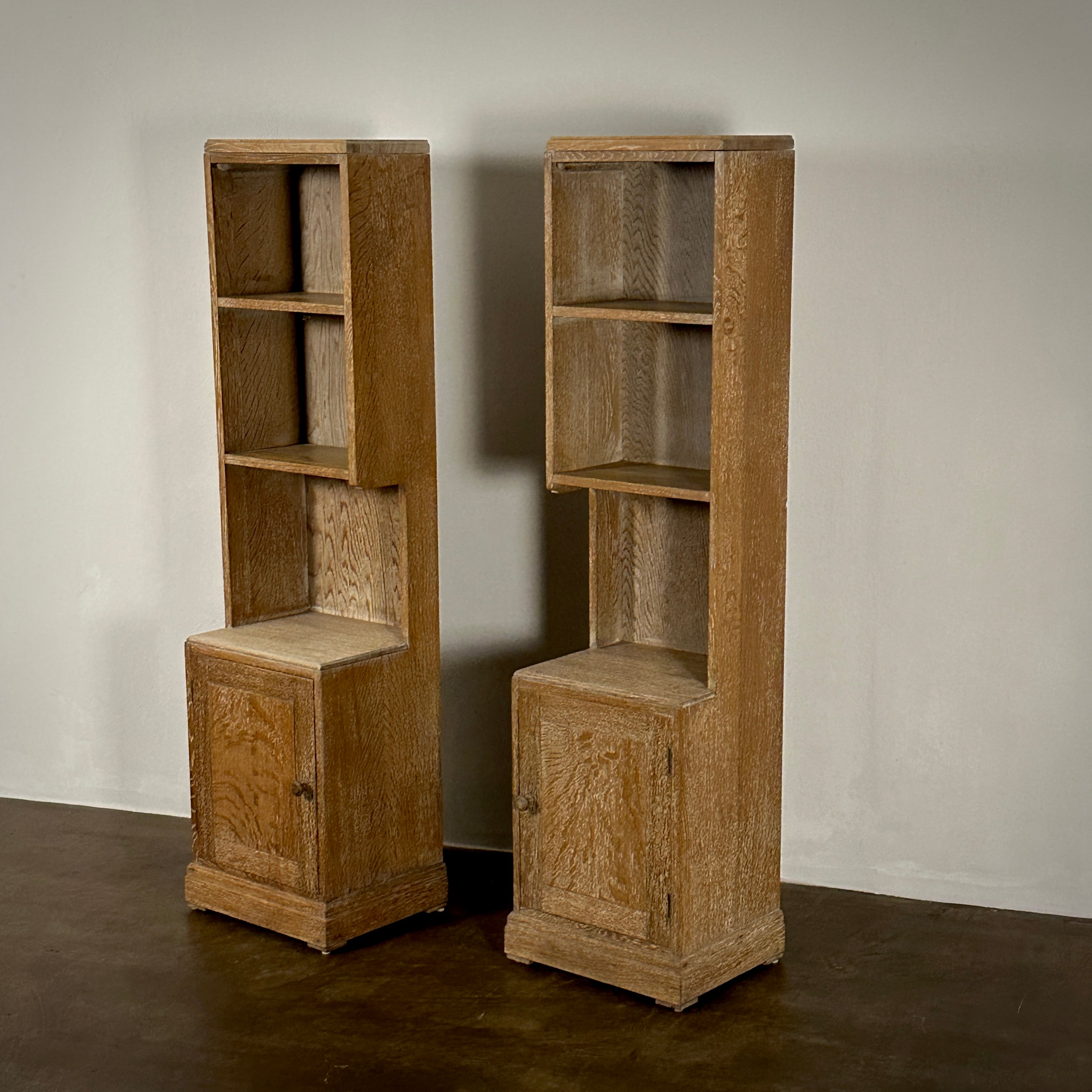 Pair of Rare Heals Bed Side Cabinets