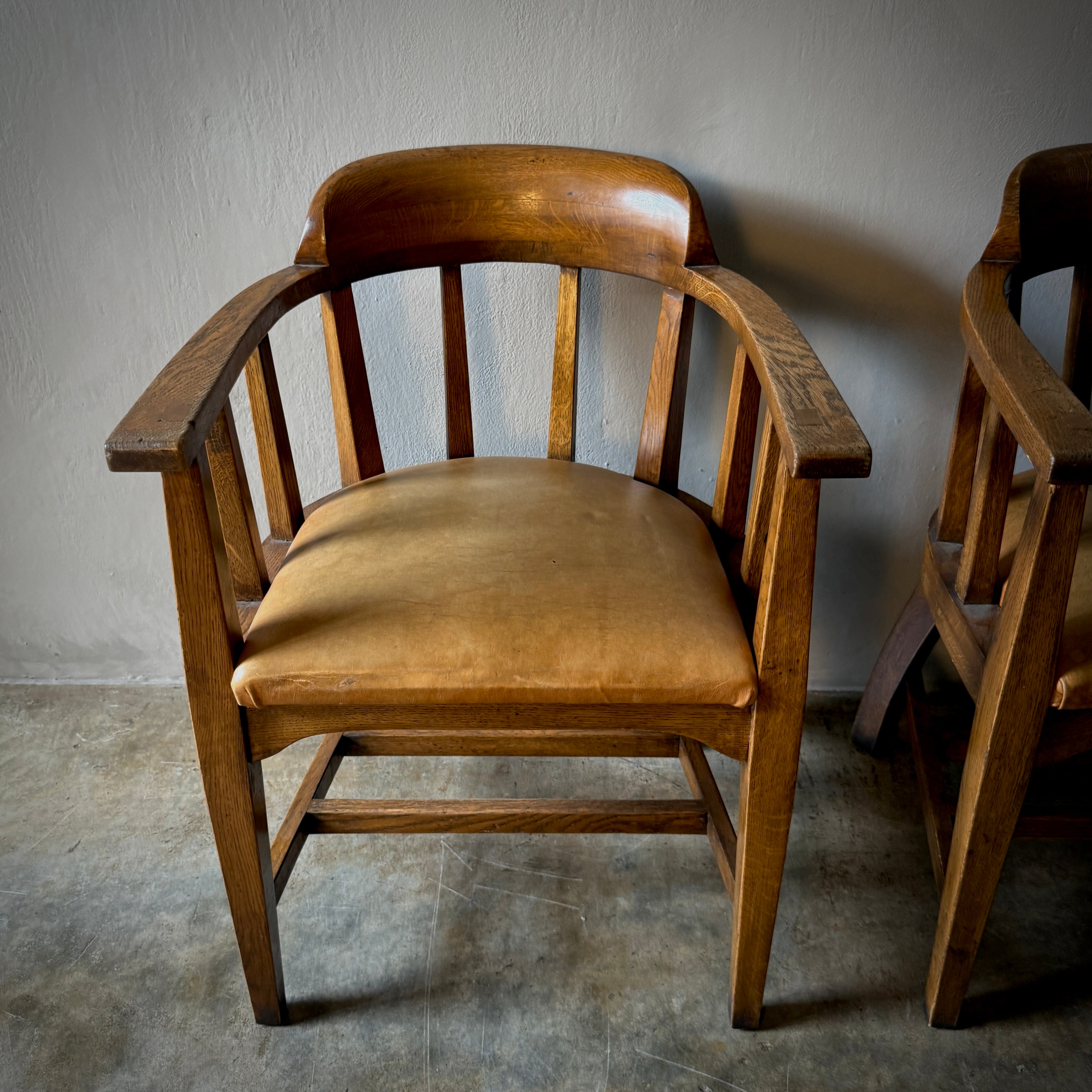 Pair of Dining or Library Chairs