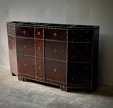 Studded Leather Stick Stand