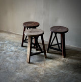 Industrial Wooden Stools