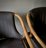 Five Piece Bamboo Salon Set