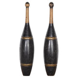 Pair of 19th Century Juggler's Pins