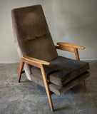Swedish Midcentury Upholstered Armchair