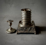 Decorated Silver Canister