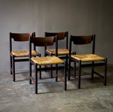 Set of Four Wenge Chairs by Martin Visser for Spectrum