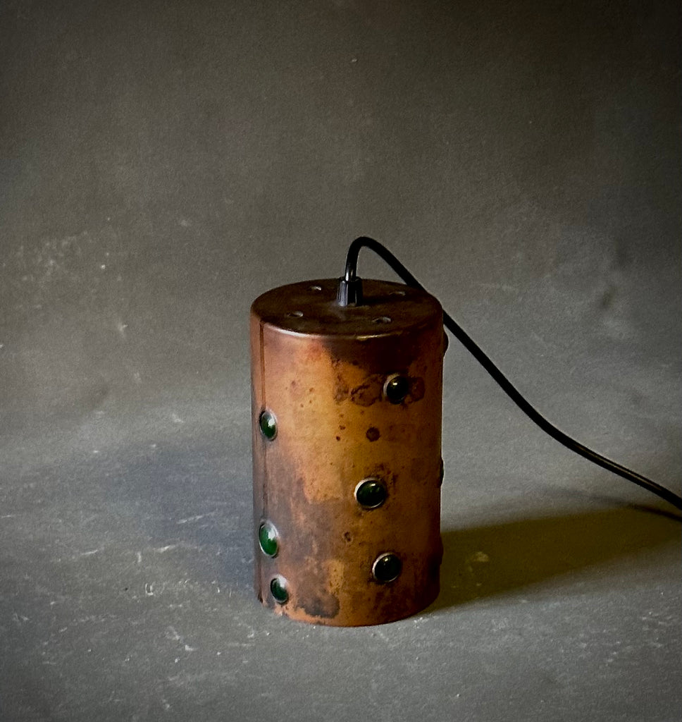 Copper Finish Hanging Lamp
