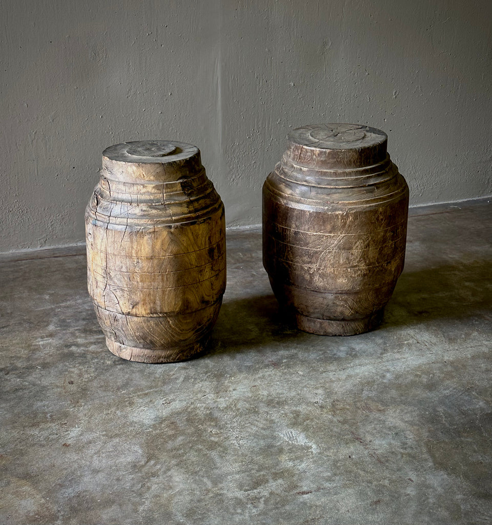 Pair of Wheelwright Workpieces