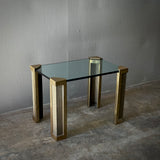 Glass Side Table