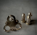 SILVER CONDIMENT SET