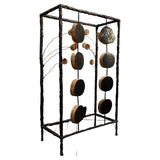 Midcentury Metal Sculpture