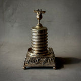 Decorated Silver Canister