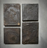 Set of Four Tar Paintings