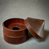 Wooden Hat Box