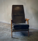 Swedish Midcentury Upholstered Armchair