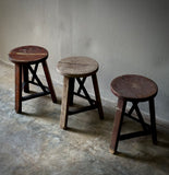 Industrial Wooden Stools