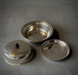 SILVER PLATED COVERED DISH
