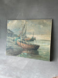 MARINE OIL PAINTING