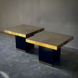 Pair of Paco Rabanne Side Tables