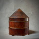Wooden Hat Box